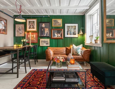 Miniatura: Żegnamy minimalizm. Ta zielona ściana...